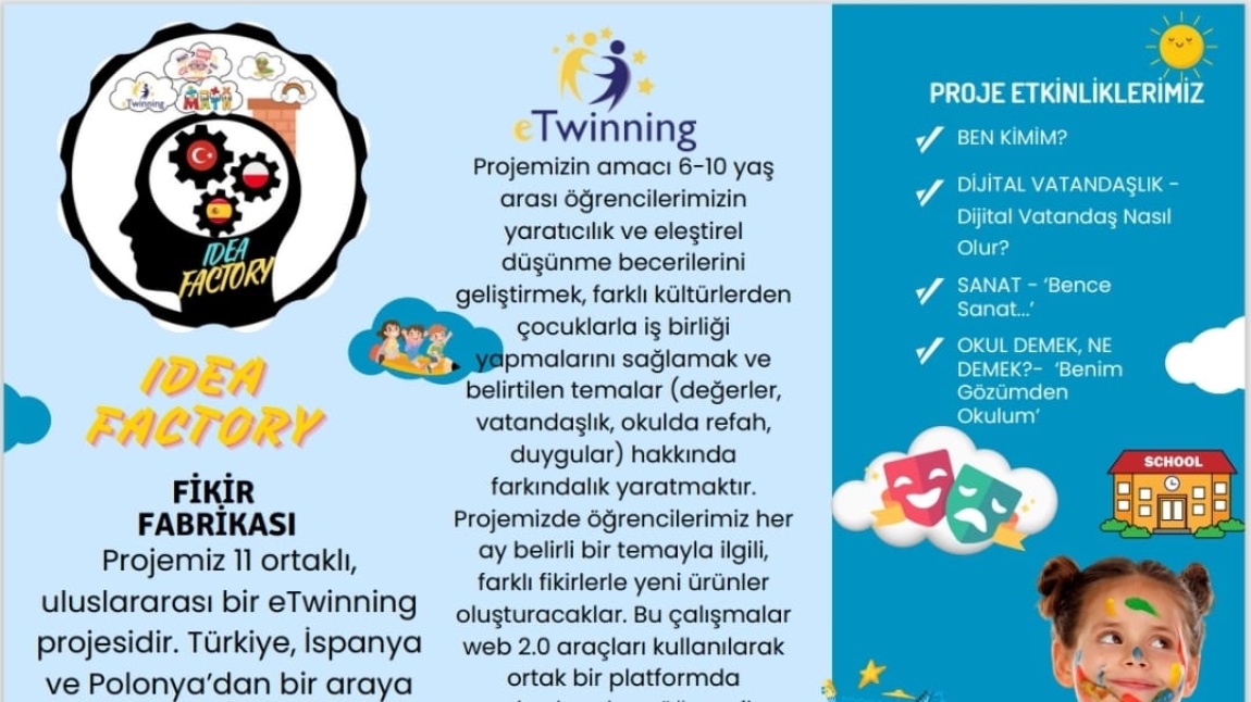 Idea Factory eTwinning Projesi Şubat Ayı Teması