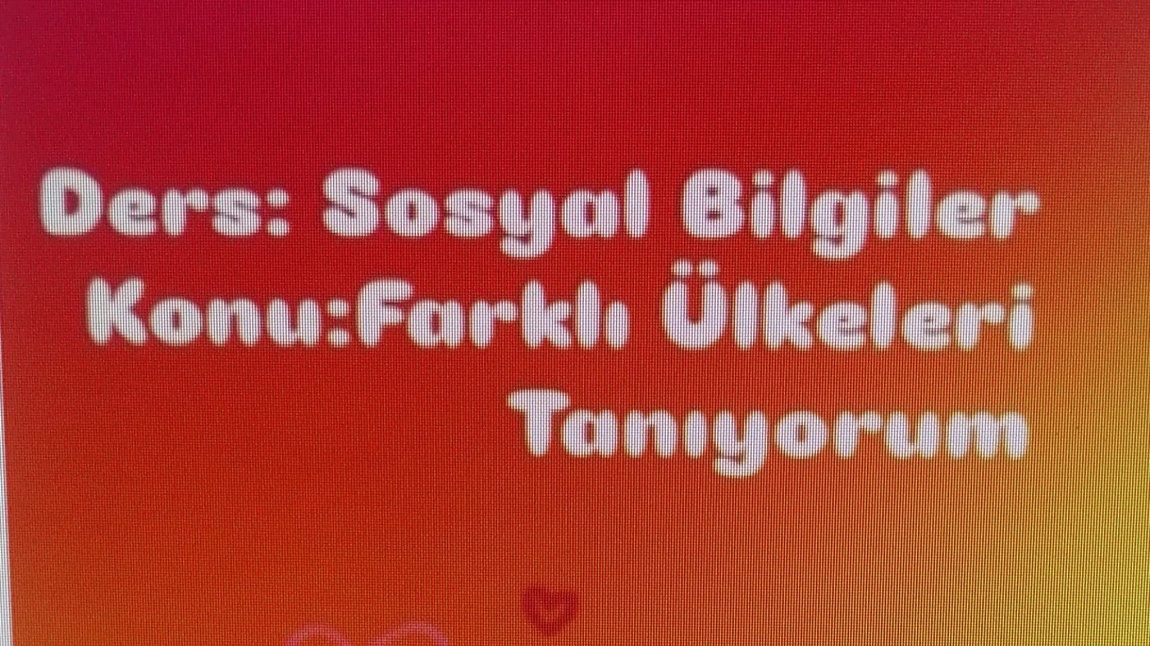 Farklı Ülkeleri Tanıyorum